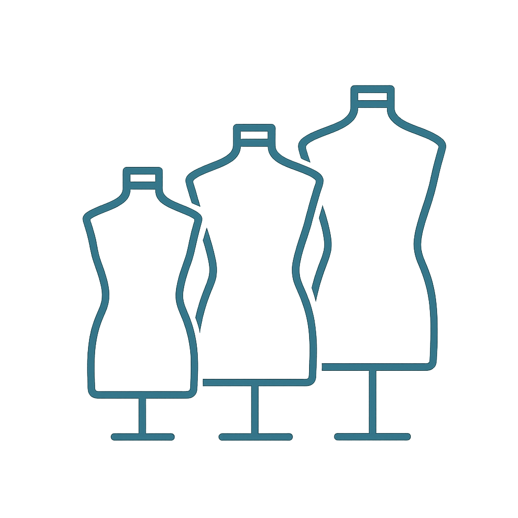 Graduação de tamanhos